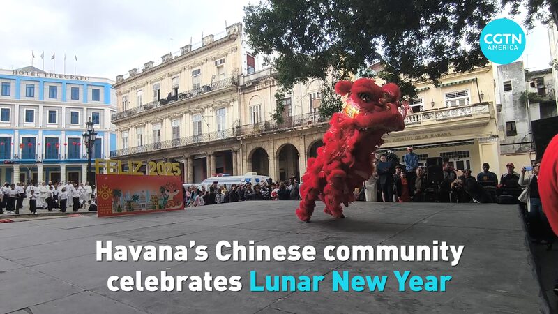 Havanas Chinese Community Celebrates Lunar New Year Video Poster 