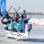 Ice Dragon Boat Race Filled with Passion in Shenyang 