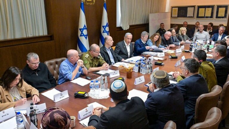 Israeli Cabinet Approves Gaza Ceasefire Deal