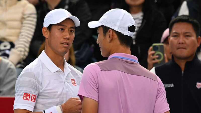 Kei Nishikori Makes Hong Kong Open Final After Shang Juncheng Retires 