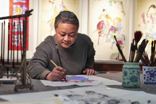# - My News! Live Exploring the Art of Mianzhu New Year Paintings