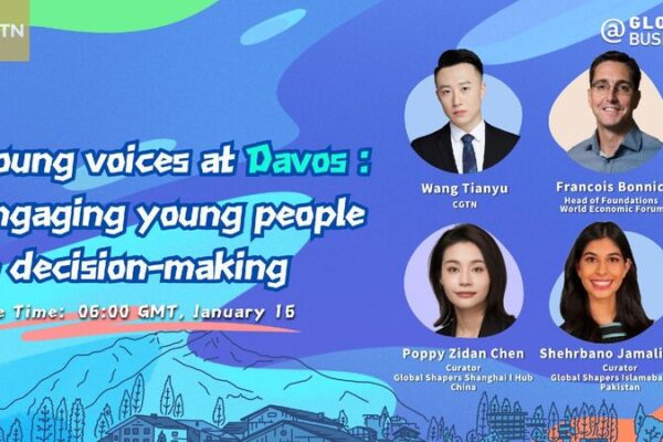 Young Leaders Shape the Future at Davos: Youth Voices Take Center Stage Live: Young voices at Davos – Engaging youngsters in decision-making