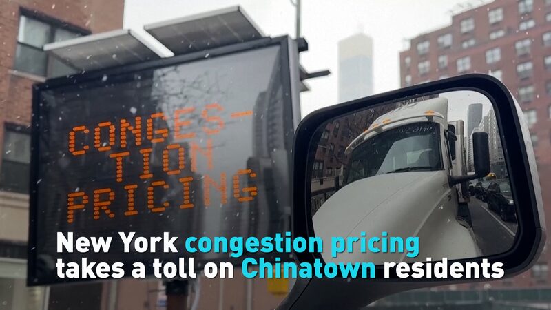New York Congestion Pricing Takes a Toll on Some Chinatown Residents Video Poster 