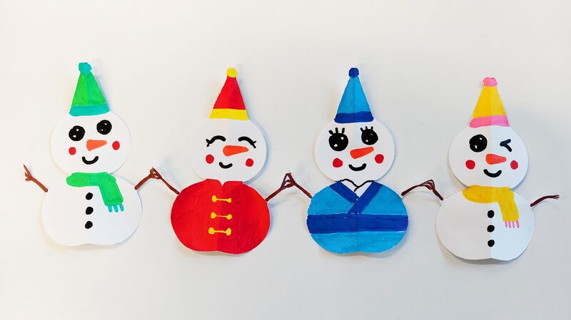 # - My News! Paper Craft Snowmen Show Unity for Harbin 2025 Asian Winter Games Video Poster