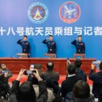 Shenzhou 18 Astronauts Meet Press After Return from Space 