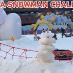 Snowman Challenge at Beijings Birds Nest for Asian Winter Games Video Poster 