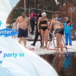 Tales of Winter Pool Party in the Snow Video Poster 