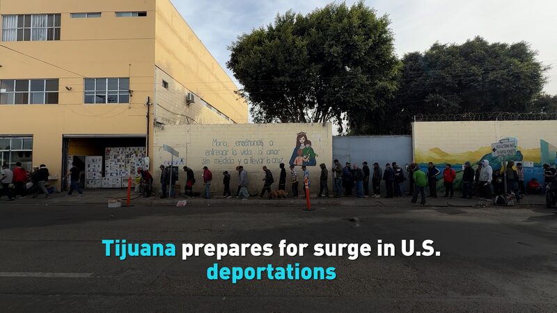 Tijuana Prepares for Surge in Us Deportations Video Poster 