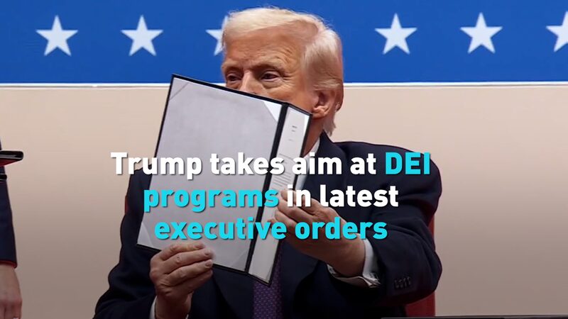 Trump Begins Controversial Agenda with Major Program Shakeups Video Poster 