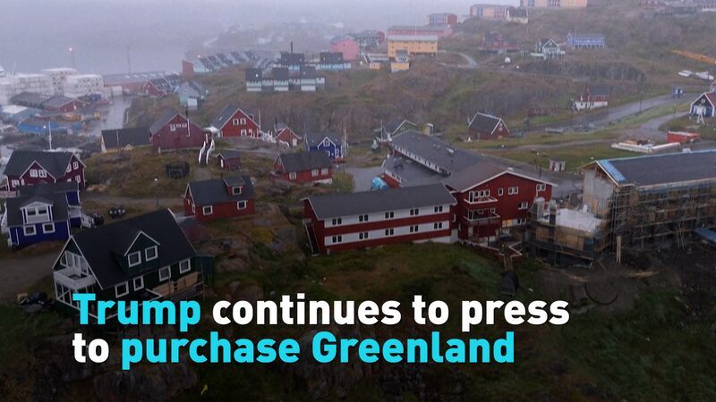# - My News! Trump Continues to Press to Purchase Greenland Video Poster
