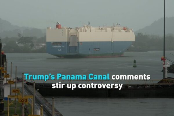 Trump’s Panama Canal Remarks Ignite Diplomatic Tensions Trump's comments on Panama Canal continues to stir up controversy video poster