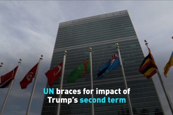 UN Prepares for Possible US Funding Cuts if Trump Wins Second Term UN braces for impact of Trump’s second term video poster