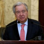 Un Chief Urges Israels Withdrawal from Lebanese Territory 