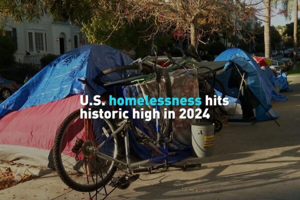 U.S. homelessness hits historic high in 2024 video poster