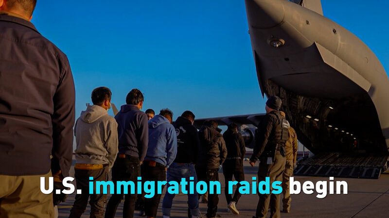 # - My News! Us Immigration Raids Begin Video Poster