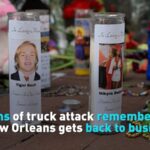 Victims of Truck Attack Remembered As Bourbon Street Reopens Video Poster 