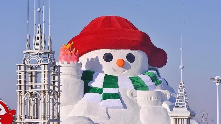 # - My News! Winter Checklist Six Iconic Giant Snowmen Sculptures in Harbin