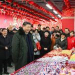 Xi Jinping Inspects Ne China City Ahead of Spring Festival 
