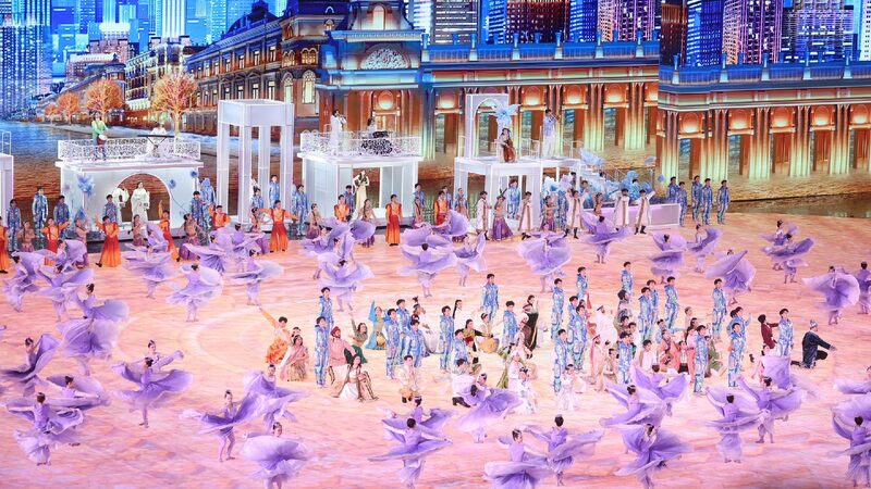 9th Asian Winter Games Opens with Artistic Performance 