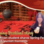 a Costa Rican Student Shares Spring Festival Foods and Reunion Moments Video Poster 