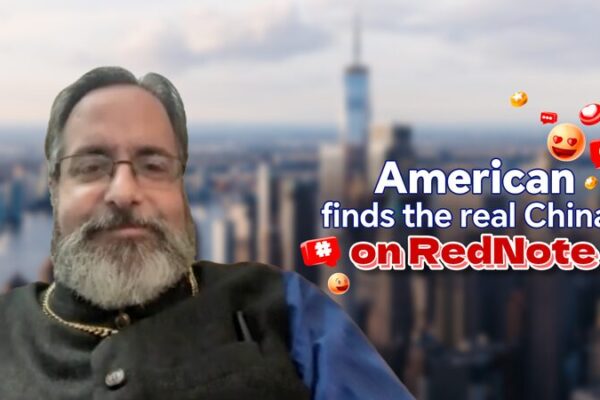 American Discovers the Real China Through RedNote App American finds the real China on RedNote video poster