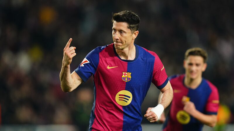 # - My News! Barcelona Edge Rayo Vallecano to Claim Top Spot on Lewandowski Penalty
