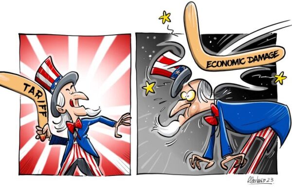 # - My News! Boomerang Effect of Tariffs