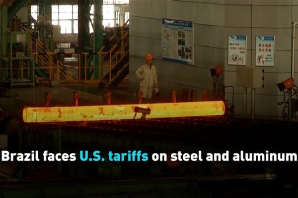 Brazil Seeks Dialogue as U.S. Tariffs Loom on Steel and Aluminum Brazil faces U.S. tariffs on steel and aluminum video poster