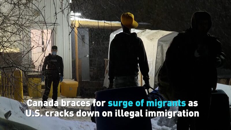 Canada Braces for Surge of Migrants As Us Cracks Down on Immigration Video Poster 