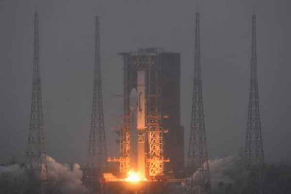 China’s Long March-8 Carries New Satellites into Space China launches new group of low-Earth orbit satellites