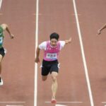 Chinas Su Bingtian Wins Final 60m Race of Career in 665s 