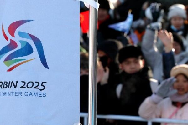 Chinese Delegation Shines at Asian Winter Games Opening Ceremony Chinese delegation enters stadium at Asian Winter Games opening ceremony