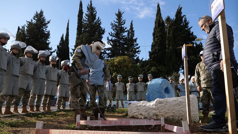 # - My News! Chinese Peacekeepers in Lebanon Pass Un Mine Clearing Certification Video Poster