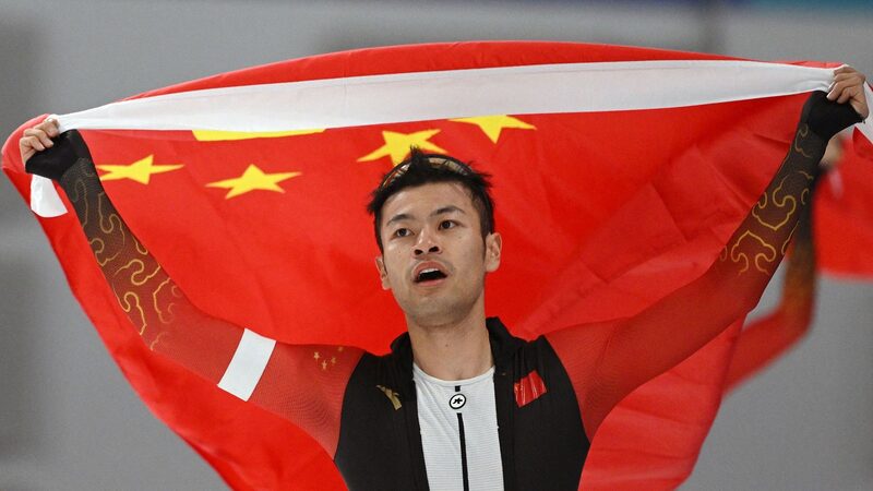 # - My News! Chinese Speed Skater Ning Zhongyan Looks Forward to More Victories Video Poster