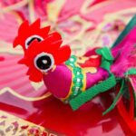 Colorful Cloth Rooster Decorations Welcome the Start of Spring 