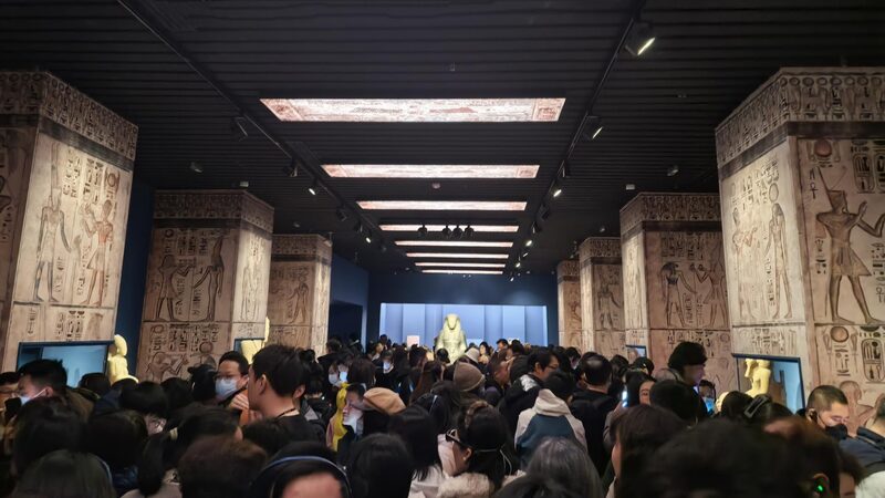 Craze for Ancient Egypt Exhibition in Shanghai Continues 