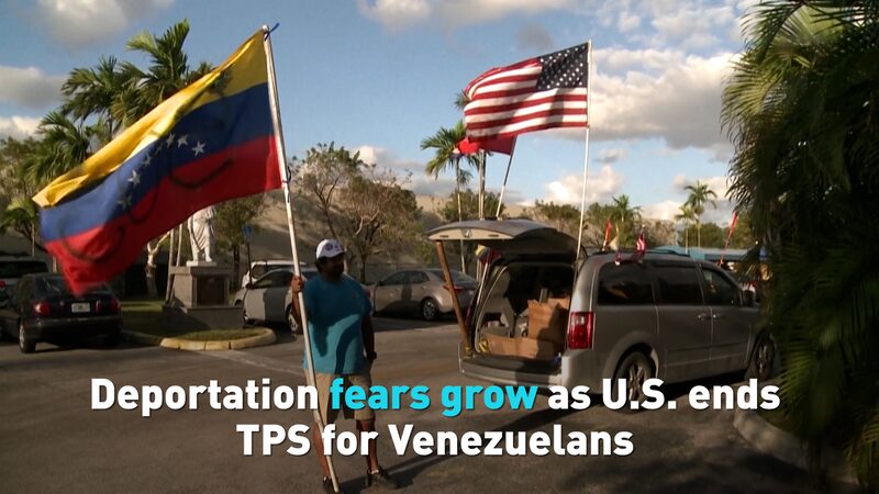 Deportation Fears Grow As Us Ends Tps for Venezuelans Video Poster 