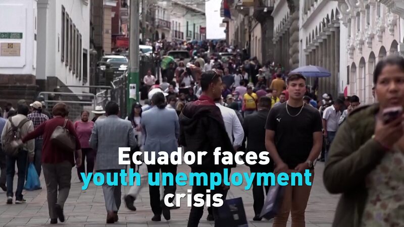 # - My News! Ecuador Faces Youth Unemployment Crisis Video Poster
