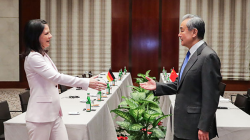 # - My News! Fm China Ready to Strengthen Coordination with Germany for Intl Peace