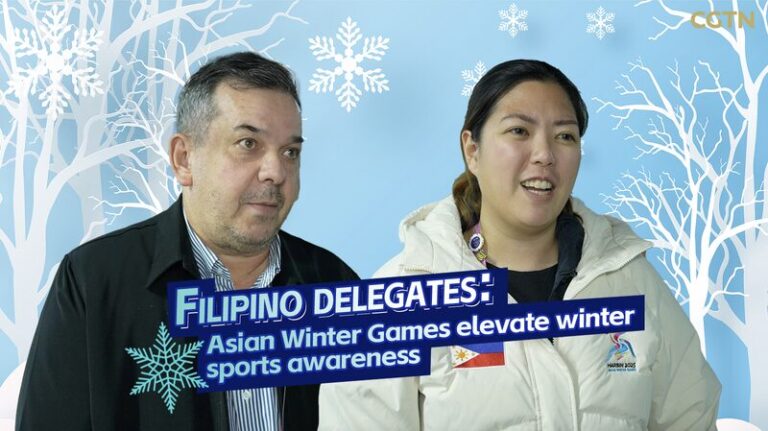 Filipino Delegates Asian Winter Games Boost Winter Sports Awareness Video Poster 