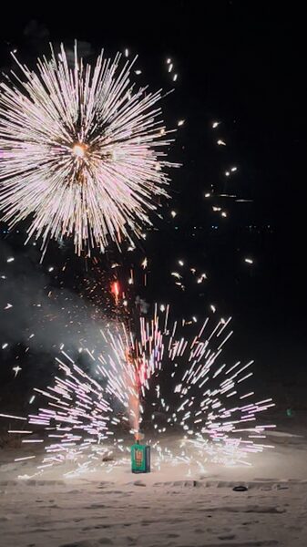 Fireworks Bring Spring Festival Joy to All Ages in Ningxia Video Poster 