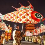 Fish Lantern Parade Dazzles at Ancient Luoyang Archaeological Site 