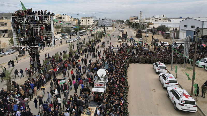 # - My News! Hamas Frees Three More Israeli Hostages Amid Fragile Gaza Truce