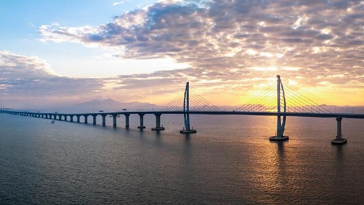 # - My News! Hong Kong zhuhai macao Bridge Sees Record Daily Passenger Trips
