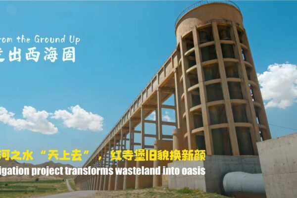From Desert to Oasis: The Irrigation Marvel Transforming Lives in Hongsibu Irrigation project transforms wasteland into oasis video poster