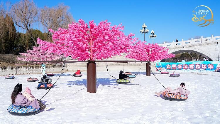 Live Enjoy Ice and Snow Carnival at Beijings Taoranting Park 