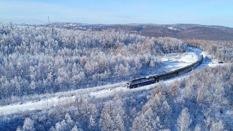 Live Snow covered Plain at Chinas Northernmost Point  Ep 10 