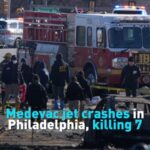 Medevac Jet Crashes in Philadelphia Killing 7 Video Poster 