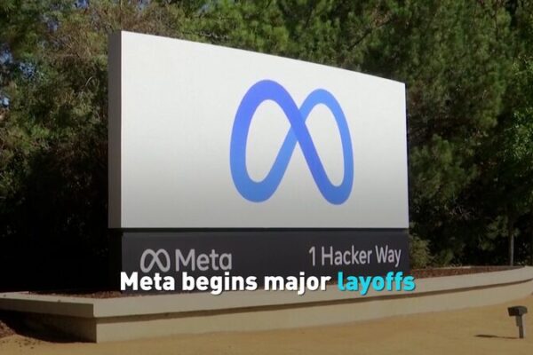 Meta begins major layoffs video poster