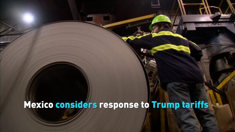 Mexico Considers Response to Trump Tariffs Video Poster 